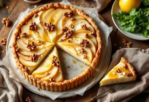 Tarte poire-Roquefort aux noix : l’incroyable recette sucré-salé qui va complètement retourner vos papilles cet automne