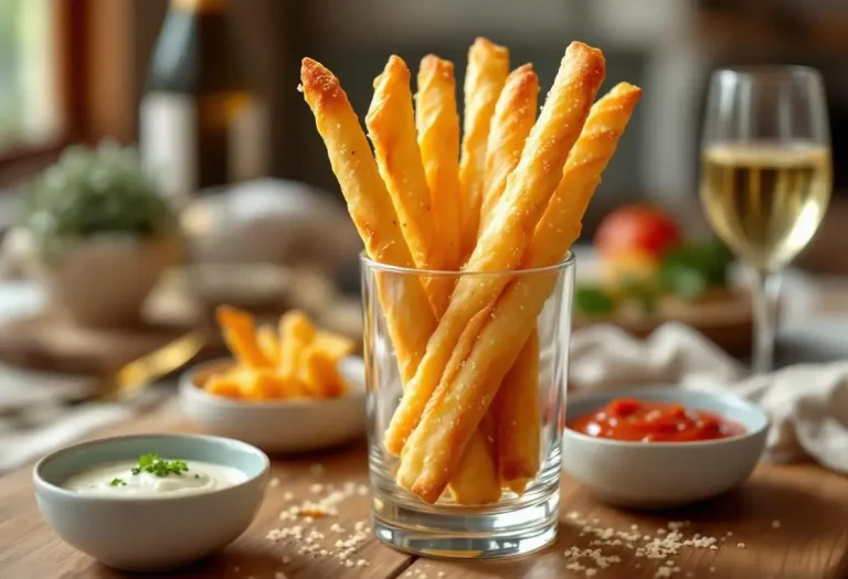 Bâtonnets feuilletés au parmesan, l’apéro chic qui change vraiment des toasts