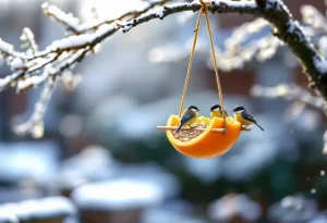 Cet agrume que vous jetez chaque matin peut devenir un refuge précieux et gourmand pour les oiseaux du jardin cet hiver
