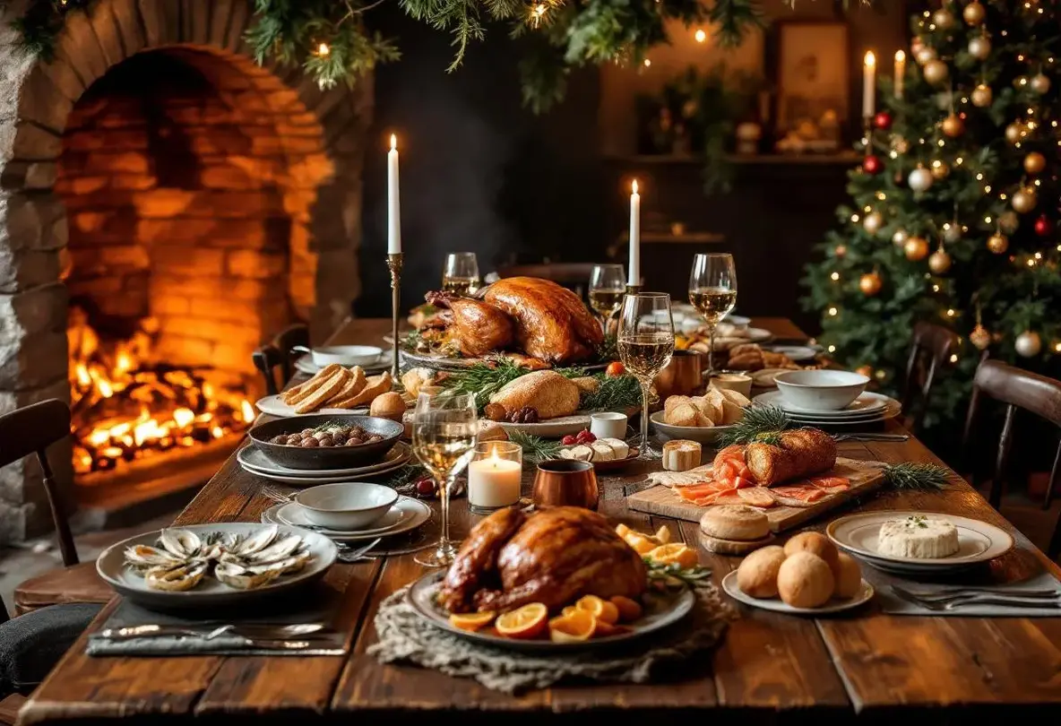 Consommation. De l'oie à la bûche : comment nos festins de Noël ont-ils peu à peu évolué en France au fil des siècles ?