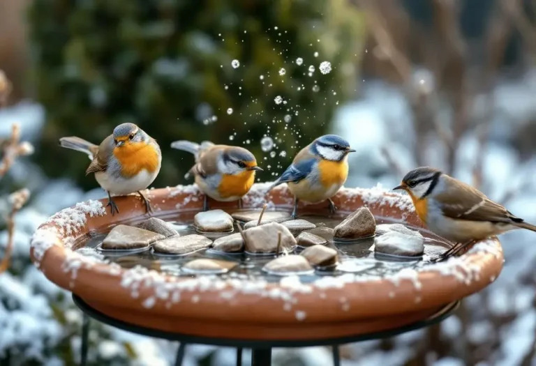 Donner de l’eau aux oiseaux en période de gel peut vraiment leur coûter la vie