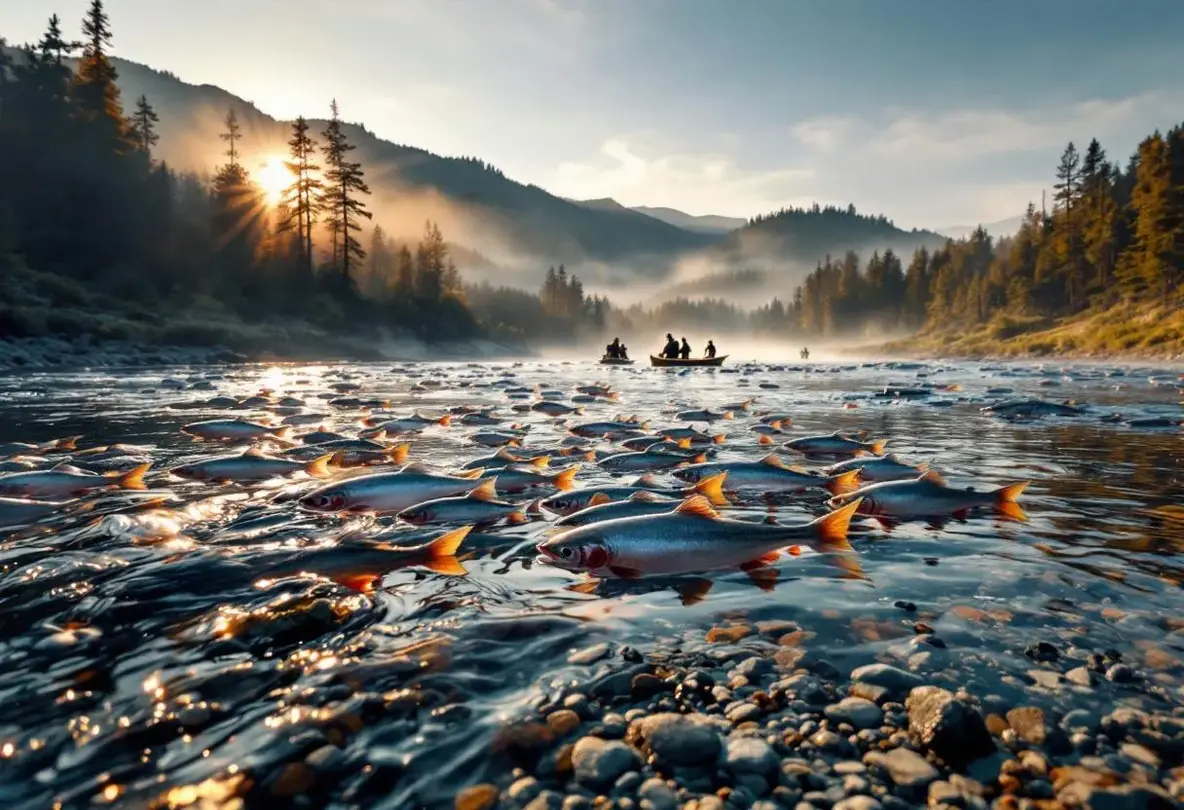 En Californie, des saumons sauvages font leur grand retour dans leur rivière après un siècle d'absence