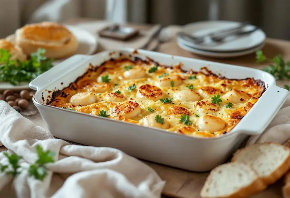 Gratin poireaux–Saint-Jacques : « simple à faire, mais digne d’un repas de fête »
