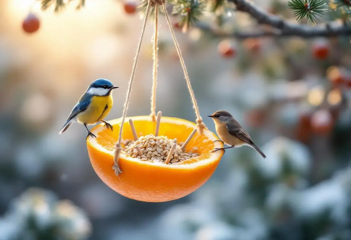 « Je l’ai posée hier, ils sont revenus dès ce matin » : cette mangeoire maison à faire en 5 minutes est un véritable aimant à oiseaux