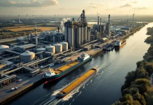 « Les fermes à saumon norvégiennes sont de bons clients » : l’amidonnerie de Tereos dope encore le trafic de l’axe Seine