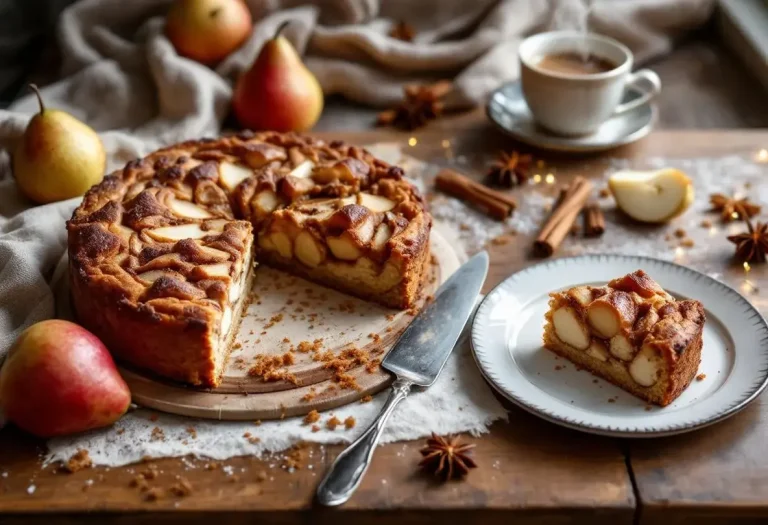 « Moelleux, parfumé et fondant à cœur » : le gâteau poires et pain d’épices que je refais dès que l’hiver s’installe