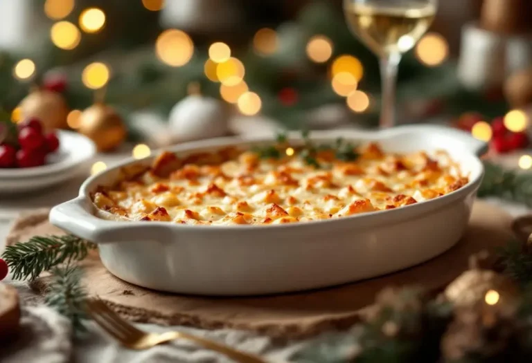 Oubliez la dinde : ce gratin crémeux Saumon & Saint-Jacques est le plat de Noël idéal