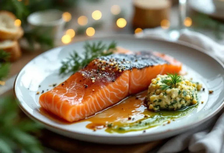 Saumon gravlax de Noël : une version bluffante et raffinée par Philippe Etchebest