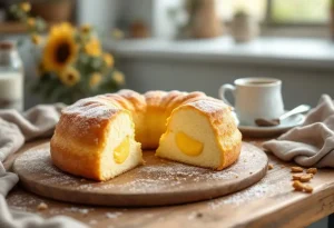 Torta nua italienne : la recette de ce gâteau nuage à la crème pâtissière, un vrai délice !