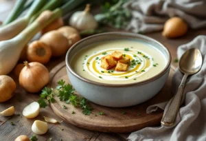 « Une de mes soupes préférées » : un velouté blanc ultra fondant, plein de goût et bon pour la santé