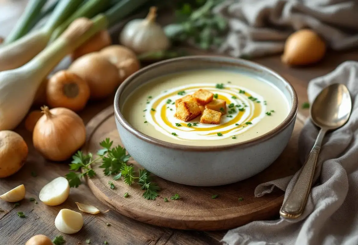 « Une de mes soupes préférées » : un velouté blanc ultra fondant, plein de goût et bon pour la santé