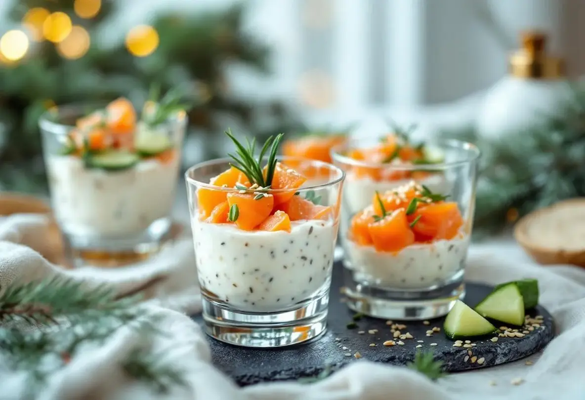 Verrines de Noël : marre des apéros trop lourds avant le plat ? Cette diététicienne partage sa recette légère au saumon pour un repas de fêtes sans culpabilité