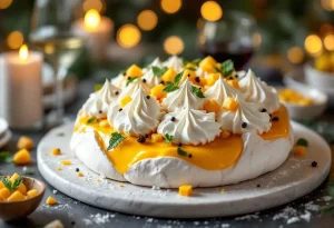 Le dessert de fête de Christophe Michalak pour le 31 : léger, ultra exotique et plus stylé qu’une bûche